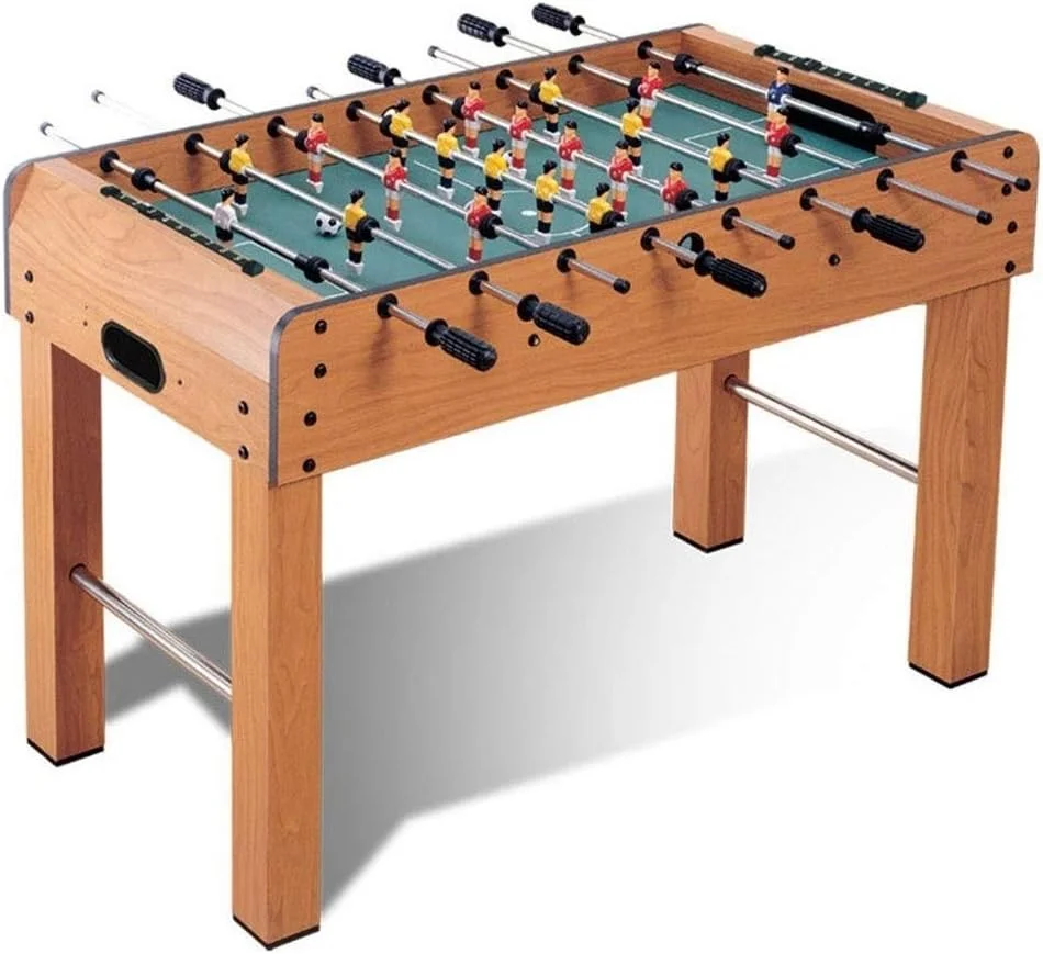 فوتبال دستی بزرگسالان 8 میله تفریحی آموزشی (قهوه ای، 121X61X79 سانتی متر، بزرگ) فوتبال دستی بزرگسالان 8 میله تفریحی آموزشی (قهوه ای، 121X61X79 سانتی متر، بزرگ)