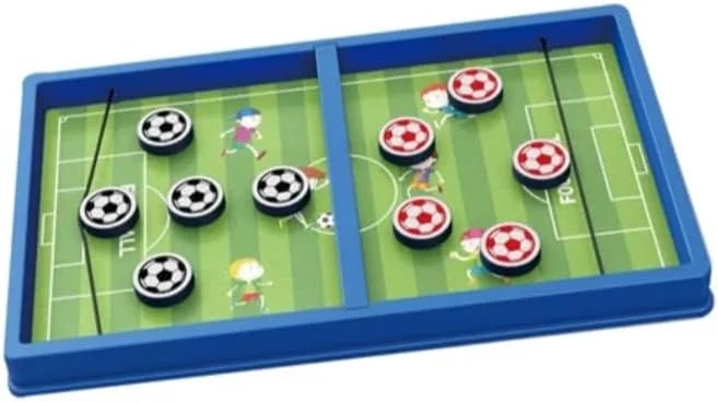 بازی فوتبال دستی رومیزی کوچک، ست بازی تخته ای 2 نفره، 10 توپ، تعاملی بازی فوتبال دستی رومیزی کوچک، ست بازی تخته ای 2 نفره، 10 توپ، تعاملی