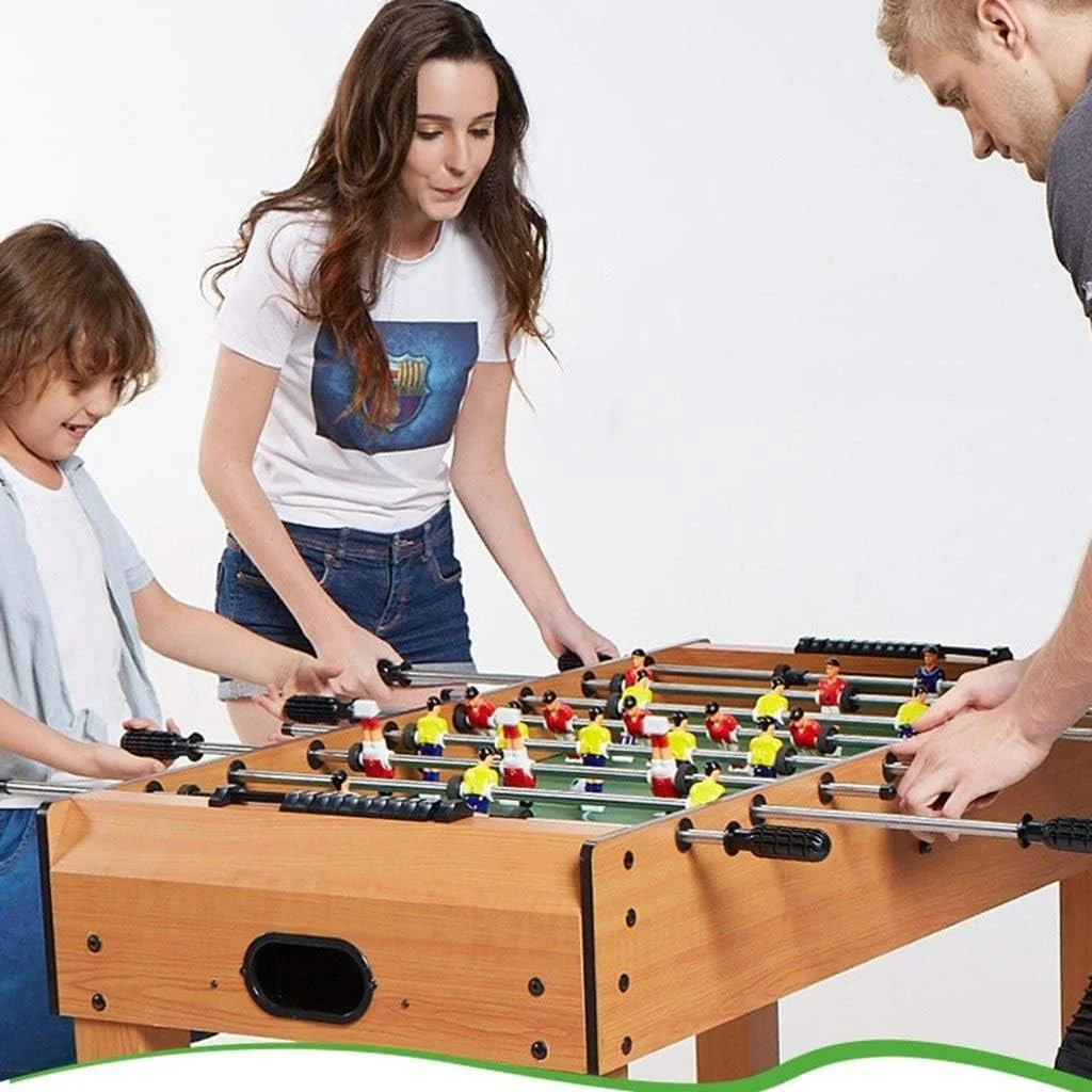 فوتبال دستی بزرگسالان 8 میله تفریحی آموزشی (قهوه ای، 121X61X79 سانتی متر، بزرگ) فوتبال دستی بزرگسالان 8 میله تفریحی آموزشی (قهوه ای، 121X61X79 سانتی متر، بزرگ)