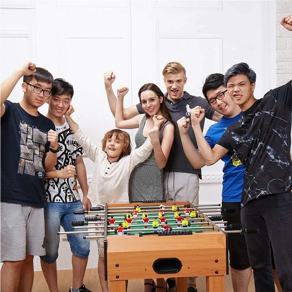 فوتبال دستی بزرگسالان 8 میله تفریحی آموزشی (قهوه ای، 121X61X79 سانتی متر، بزرگ) فوتبال دستی بزرگسالان 8 میله تفریحی آموزشی (قهوه ای، 121X61X79 سانتی متر، بزرگ)