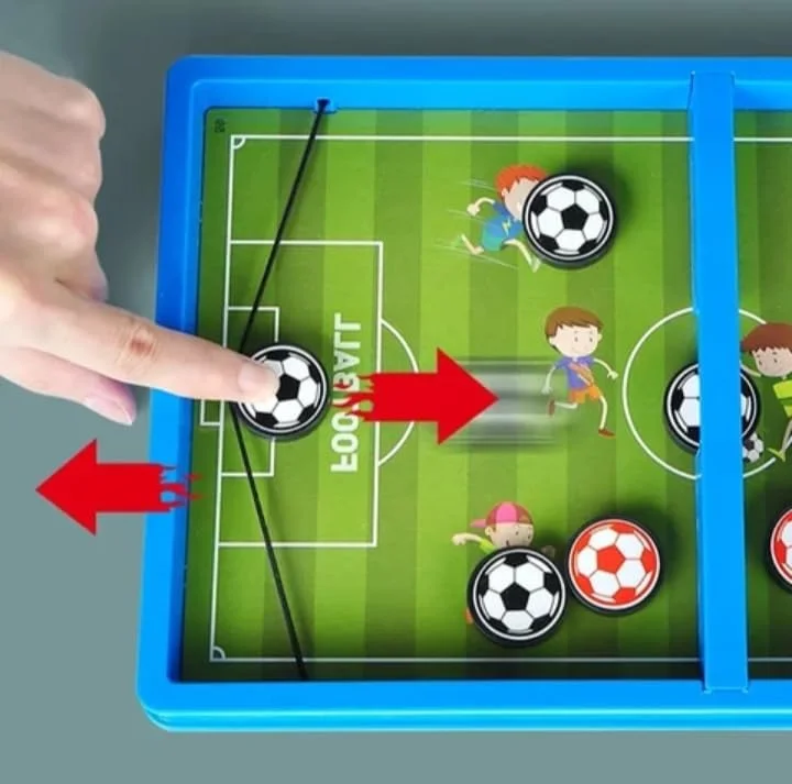 بازی فوتبال دستی رومیزی کوچک، ست بازی تخته ای 2 نفره، 10 توپ، تعاملی بازی فوتبال دستی رومیزی کوچک، ست بازی تخته ای 2 نفره، 10 توپ، تعاملی
