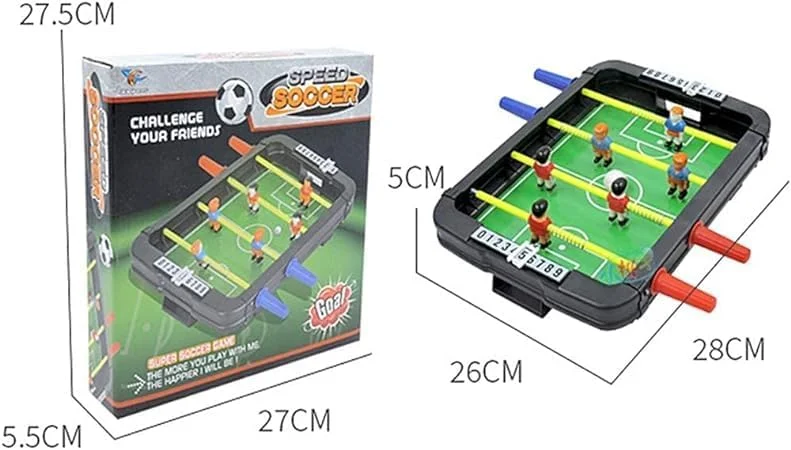 فوتبال دستی رومیزی کودکان، بازی مینی فوتبال دستی با 2 توپ، اسباب بازی آموزشی فوتبال دستی خانوادگی فوتبال دستی رومیزی کودکان، بازی مینی فوتبال دستی با 2 توپ، اسباب بازی آموزشی فوتبال دستی خانوادگی