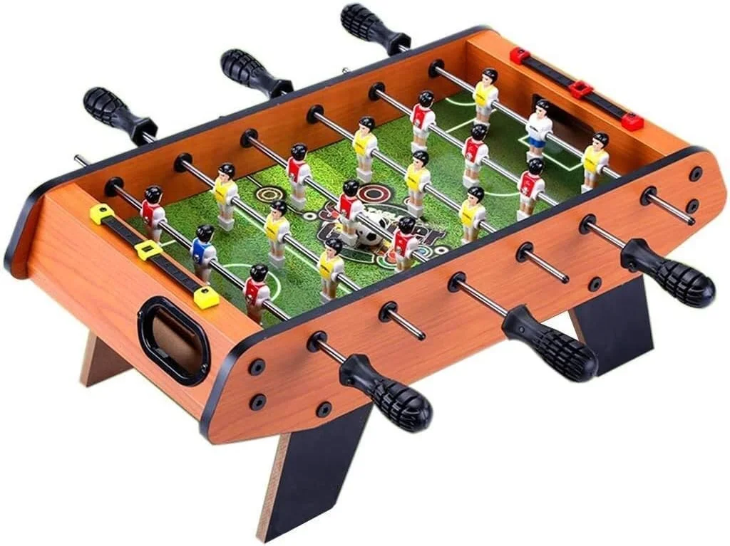 فوتبال دستی رومیزی، بازی فوتبال دستی با سایز جمع و جور - سرگرمی بیشتر، میز فوتبال دستی با فوم راحت برای اتاق بازی، شب سرگرمی خانوادگی (A) فوتبال دستی رومیزی، بازی فوتبال دستی با سایز جمع و جور - سرگرمی بیشتر، میز فوتبال دستی با فوم راحت برای اتاق بازی، شب سرگرمی خانوادگی (A)