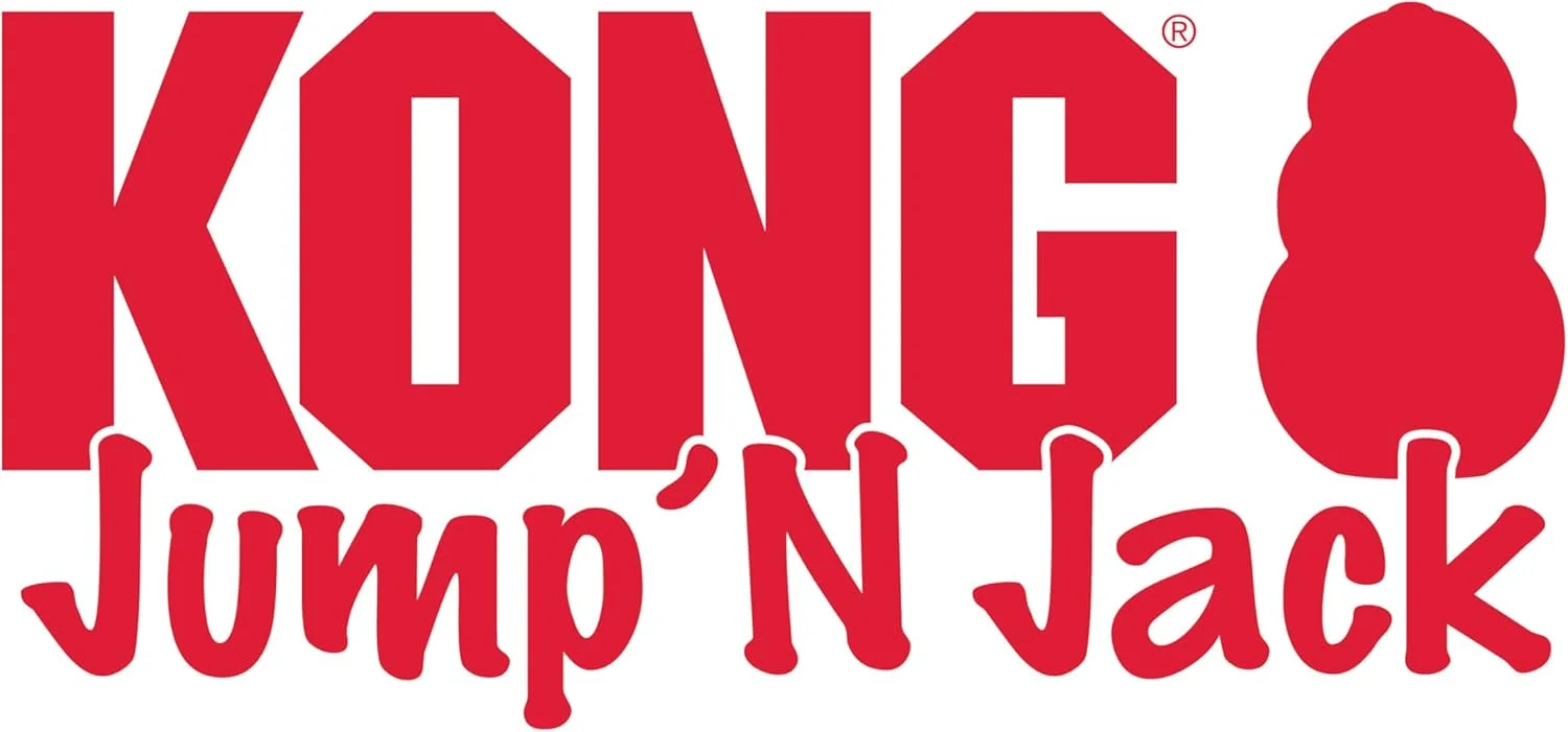 اسباب بازی سگ KONG - Jump'N Jack - اسباب بازی لاستیکی بادوام برای جویدن و تمیز کردن دندان - مناسب برای سگ های متوسط اسباب بازی سگ KONG - Jump'N Jack - اسباب بازی لاستیکی بادوام برای جویدن و تمیز کردن دندان - مناسب برای سگ های متوسط