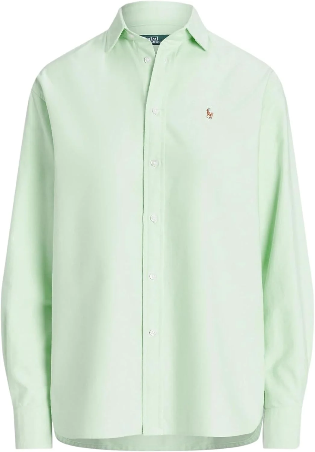 پیراهن زنانه آکسفورد کلاسیک دکمه دار پولو رالف لورن