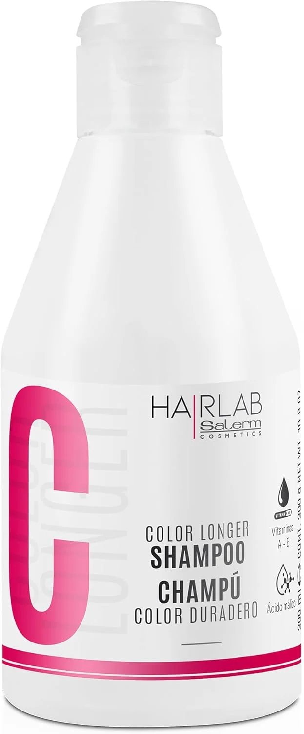 شامپو موهای رنگ شده سالرم - شامپو لابراتوار Colour Longer Hair - حجم 300 میلی لیتر - حاوی پروویتامین B5 و ویتامین های A و E - محافظ و تغذیه کننده رنگ - بدون سولفات و پارابن شامپو موهای رنگ شده سالرم - شامپو لابراتوار Colour Longer Hair - حجم 300 میلی لیتر - حاوی پروویتامین B5 و ویتامین های A و E - محافظ و تغذیه کننده رنگ - بدون سولفات و پارابن