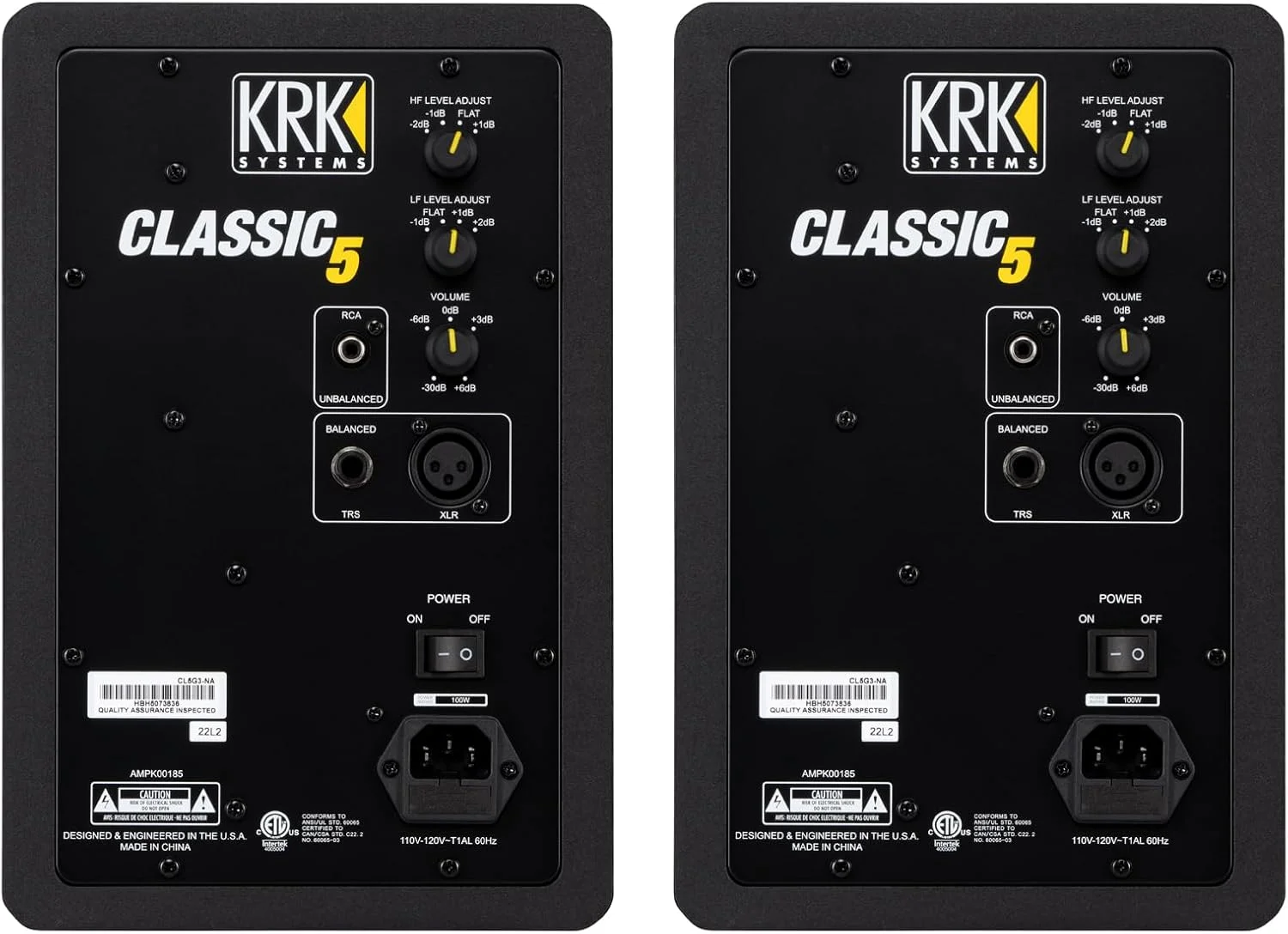 جفت مانیتور استودیویی KRK CL5G3PK1 Classic 5 اینچی به همراه بسته لوازم جانبی جفت مانیتور استودیویی KRK CL5G3PK1 Classic 5 اینچی به همراه بسته لوازم جانبی