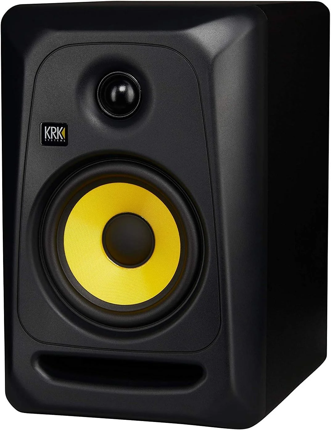 مانیتور استودیویی فعال دو آمپلی فایر 5 اینچی KRK Classic 5 (2 عدد) همراه با کابل XLR + نگهدارنده گوشی موبایل Gravity، مشکی M