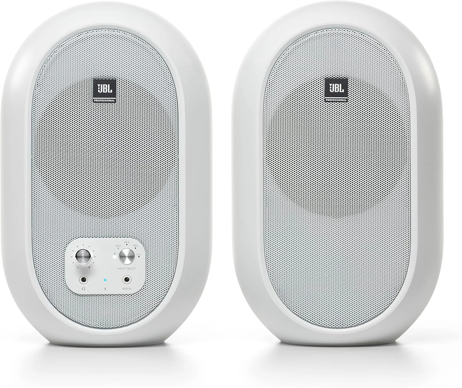 مانیتورهای رومیزی مرجع بلوتوث دار JBL سری 1 مدل 104 - سفید (فروش به صورت جفت) مانیتورهای رومیزی مرجع بلوتوث دار JBL سری 1 مدل 104 - سفید (فروش به صورت جفت)