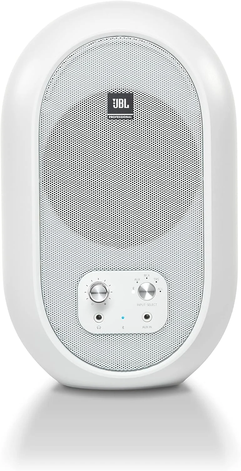 مانیتورهای رومیزی مرجع بلوتوث دار JBL سری 1 مدل 104 - سفید (فروش به صورت جفت) مانیتورهای رومیزی مرجع بلوتوث دار JBL سری 1 مدل 104 - سفید (فروش به صورت جفت)