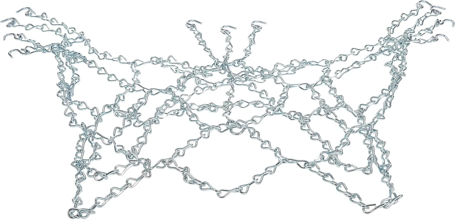 تور بسکتبال زنجیری فولادی گالوانیزه سنگین Champion Sports، 21 اینچ