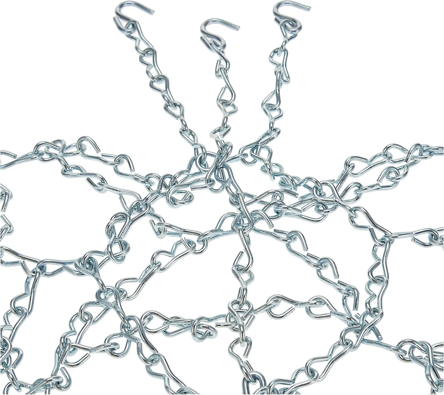 تور بسکتبال زنجیری فولادی گالوانیزه سنگین Champion Sports، 21 اینچ