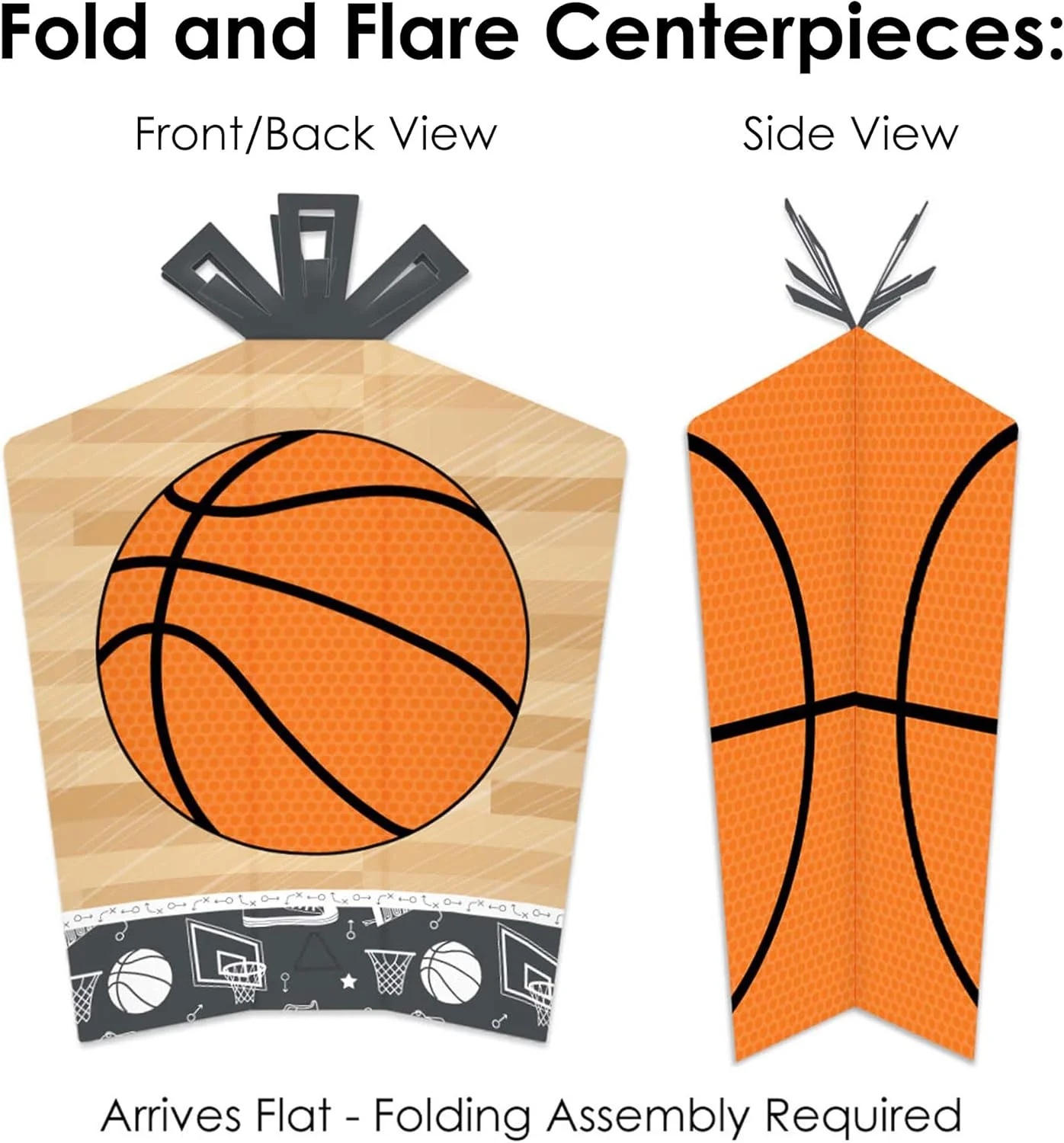 بیگ دات آو هپینس Nothin’ but Net - بسکتبال - دکور و کانفتی جشن نوزاد یا تولد - کیت تزیین میز فوق العاده - مجموعه 30 عددی بیگ دات آو هپینس Nothin’ but Net - بسکتبال - دکور و کانفتی جشن نوزاد یا تولد - کیت تزیین میز فوق العاده - مجموعه 30 عددی