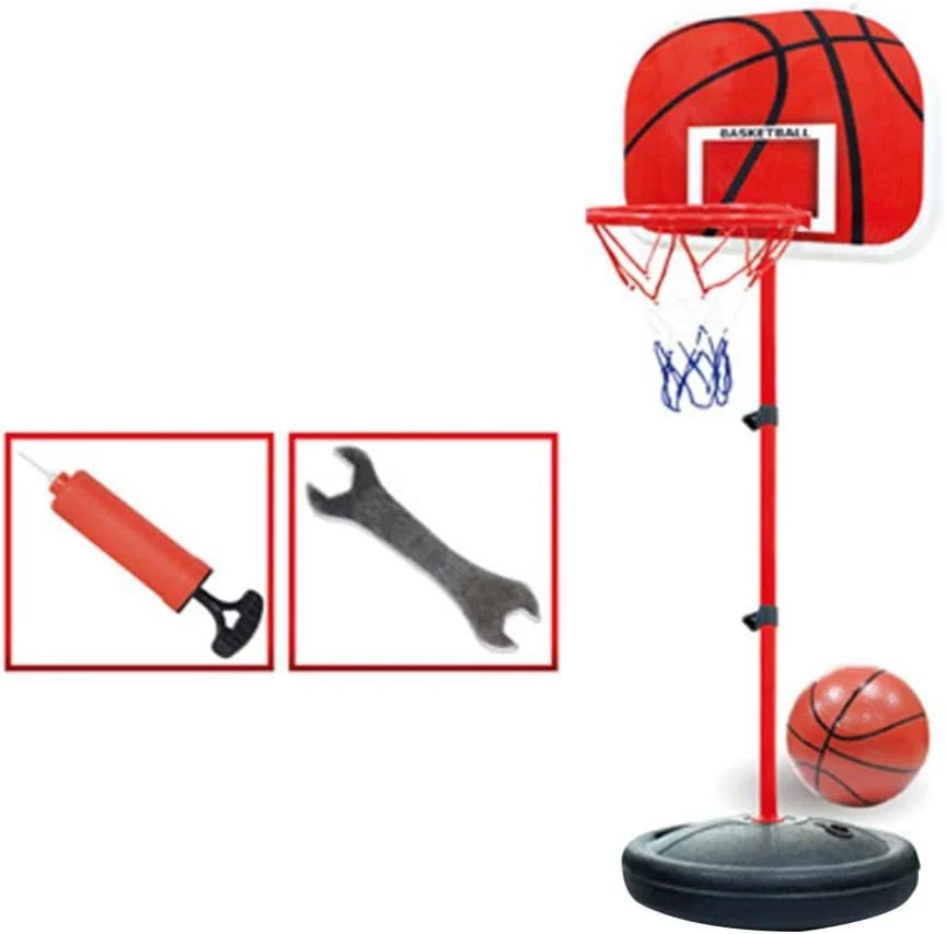 مجموعه پایه حلقه بسکتبال کودکان، مجموعه بسکتبال پایه قابل حمل، مجموعه اسباب بازی های بازی ورزشی با توپ، تور توپ و پمپ توپ، اسباب بازی های سرگرم کننده داخلی و خارجی مجموعه پایه حلقه بسکتبال کودکان، مجموعه بسکتبال پایه قابل حمل، مجموعه اسباب بازی های بازی ورزشی با توپ، تور توپ و پمپ توپ، اسباب بازی های سرگرم کننده داخلی و خارجی