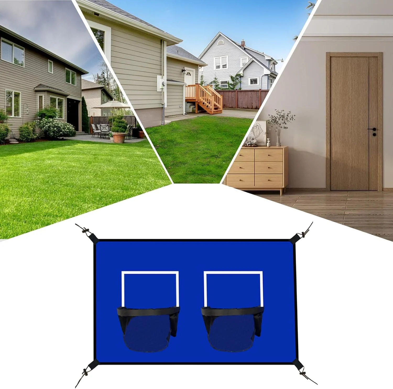 تور بسکتبال ترامپولین | حلقه بسکتبال قابل حمل ترامپولین | تور اسباب بازی ورزشی ضد آب برای بازی پرش کودکان مجموعه بازی برای بازی های داخل و خارج از خانه سرگرمی خانوادگی