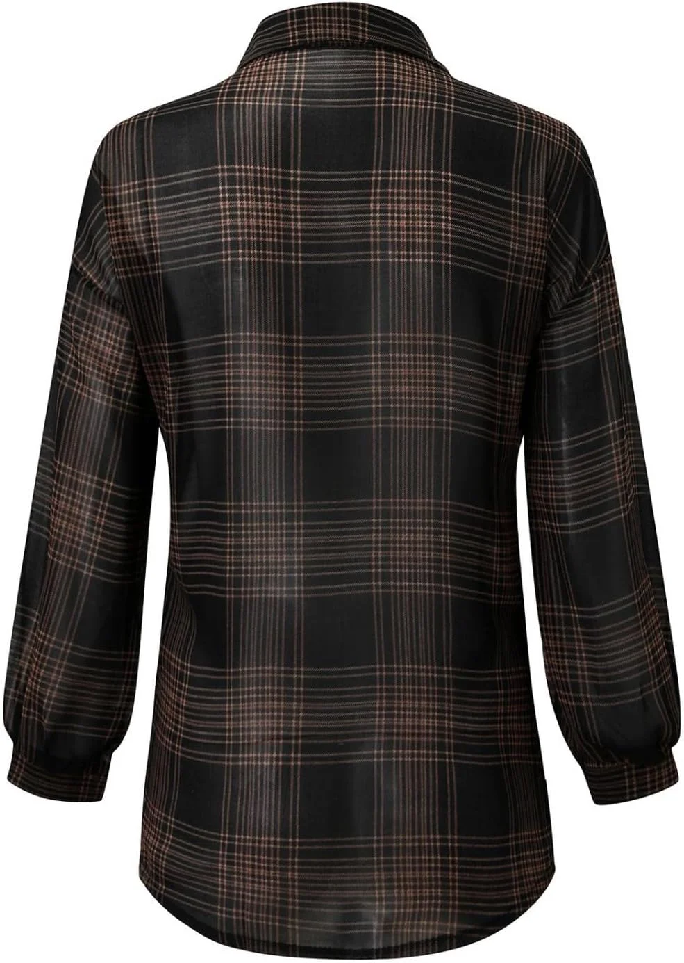 کت شکت زنانه، پشمی، طرح چهارخانه، یقه برگردان، دکمه دار، آستین بلند، مناسب پاییز 2023، مدل پیراهن کلاه دار با جیب