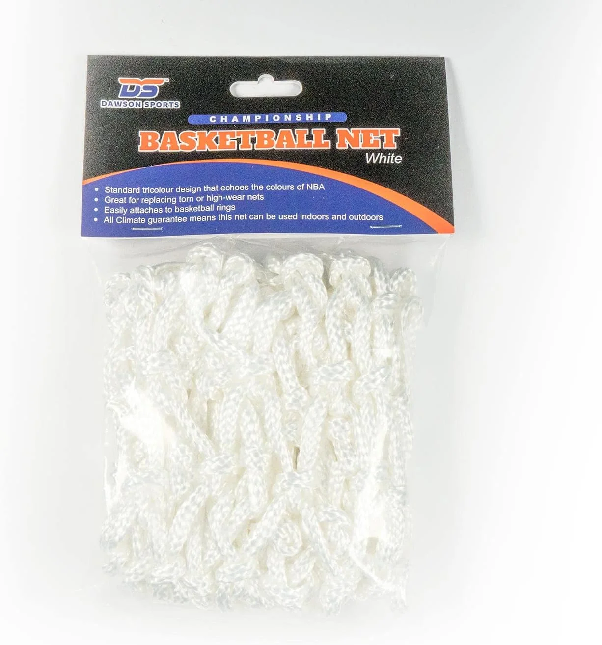 تور بسکتبال قهرمانی Dawson Sports - نایلون سفید، حلقه بسکتبال، تور حلقه نت بال تور بسکتبال قهرمانی Dawson Sports - نایلون سفید، حلقه بسکتبال، تور حلقه نت بال