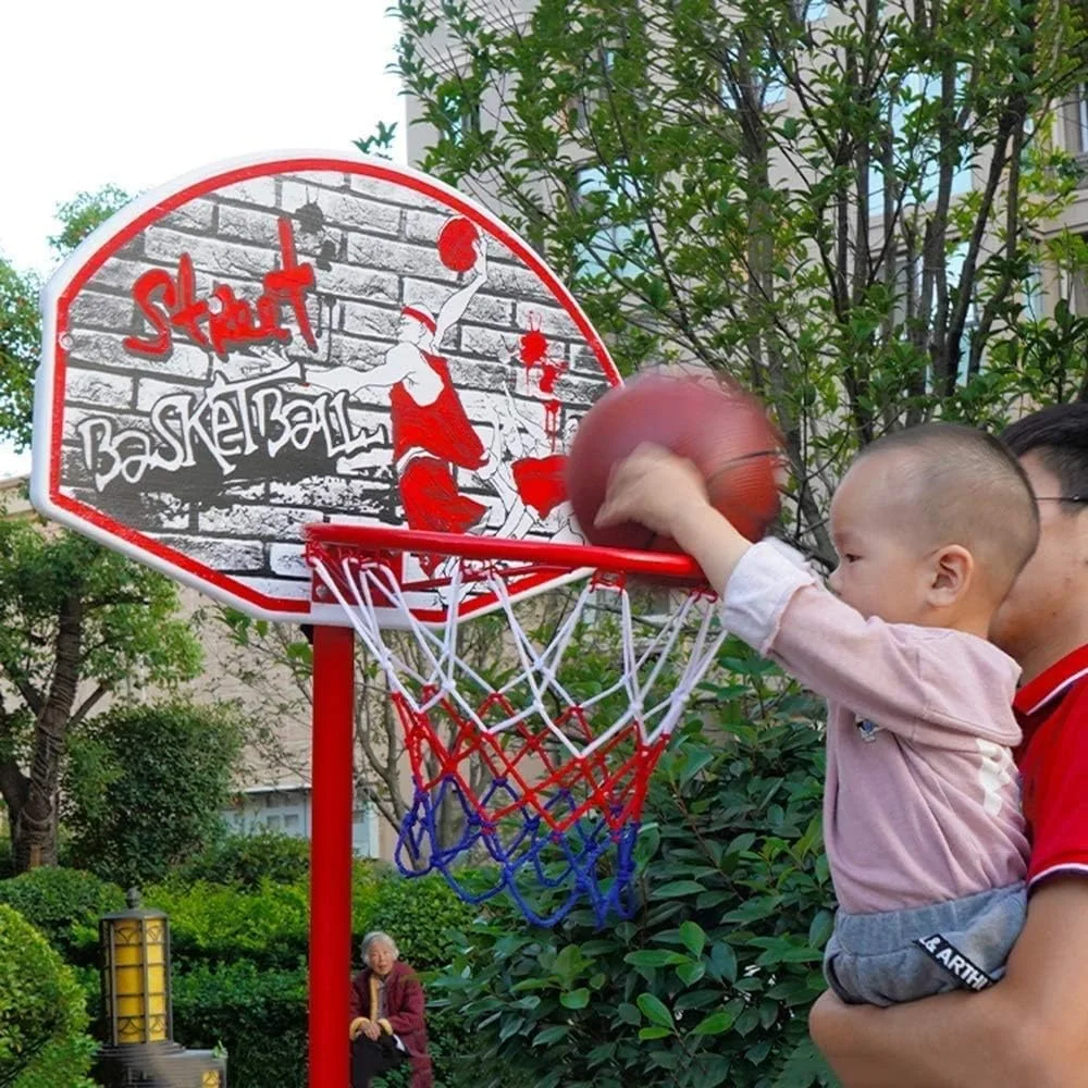 حلقه بسکتبال قابل تنظیم QRSTUVW برای نوجوانان، حلقه بسکتبال فضای باز، پایه بسکتبال قابل حمل، تخته بسکتبال، ست تور با توپ، جنس آهن، ارتفاع قابل تنظیم 65-265 سانتی متر، پایدار حلقه بسکتبال قابل تنظیم QRSTUVW برای نوجوانان، حلقه بسکتبال فضای باز، پایه بسکتبال قابل حمل، تخته بسکتبال، ست تور با توپ، جنس آهن، ارتفاع قابل تنظیم 65-265 سانتی متر، پایدار