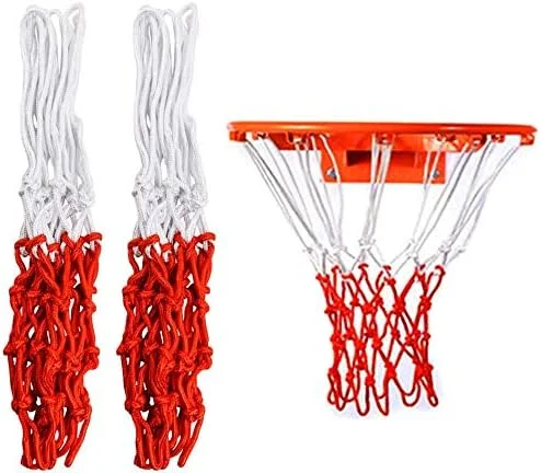 تور بسکتبال استاندارد T Sports، تور بسکتبال بادوام برای حلقه، مجموعه 2 عددی تور بسکتبال استاندارد T Sports، تور بسکتبال بادوام برای حلقه، مجموعه 2 عددی