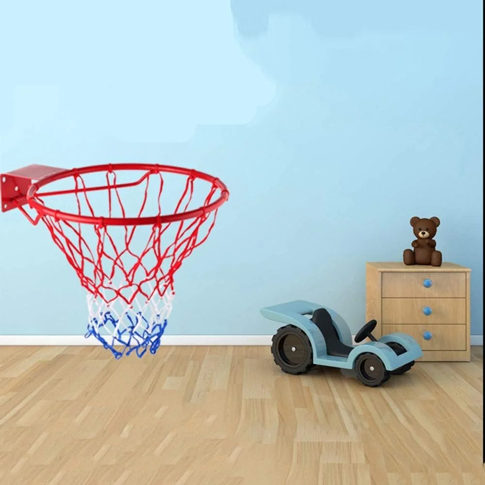 ست بسکتبال SONGYU، حلقه بسکتبال و تور والیبال نوجوانان، مناسب نصب روی دیوار داخل و خارج از خانه، سبد قاب تیراندازی کودکان، قطر 39 سانتی متر، پایه بسکتبال ست بسکتبال SONGYU، حلقه بسکتبال و تور والیبال نوجوانان، مناسب نصب روی دیوار داخل و خارج از خانه، سبد قاب تیراندازی کودکان، قطر 39 سانتی متر، پایه بسکتبال