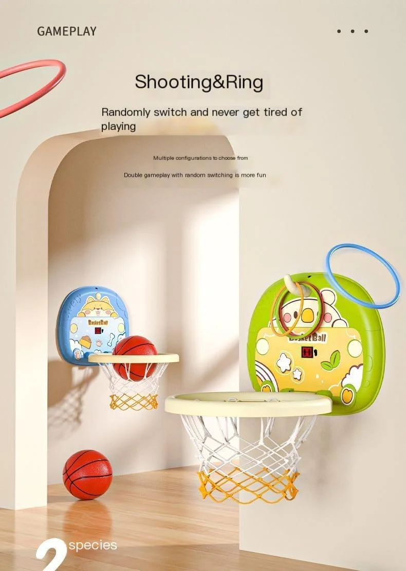 ست بسکتبال کودکانه SUZHOUMNZ، اسباب بازی توپی خانگی کودک، حلقه بسکتبال داخلی، ورزش های پرتابی و آویزان ست بسکتبال کودکانه SUZHOUMNZ، اسباب بازی توپی خانگی کودک، حلقه بسکتبال داخلی، ورزش های پرتابی و آویزان