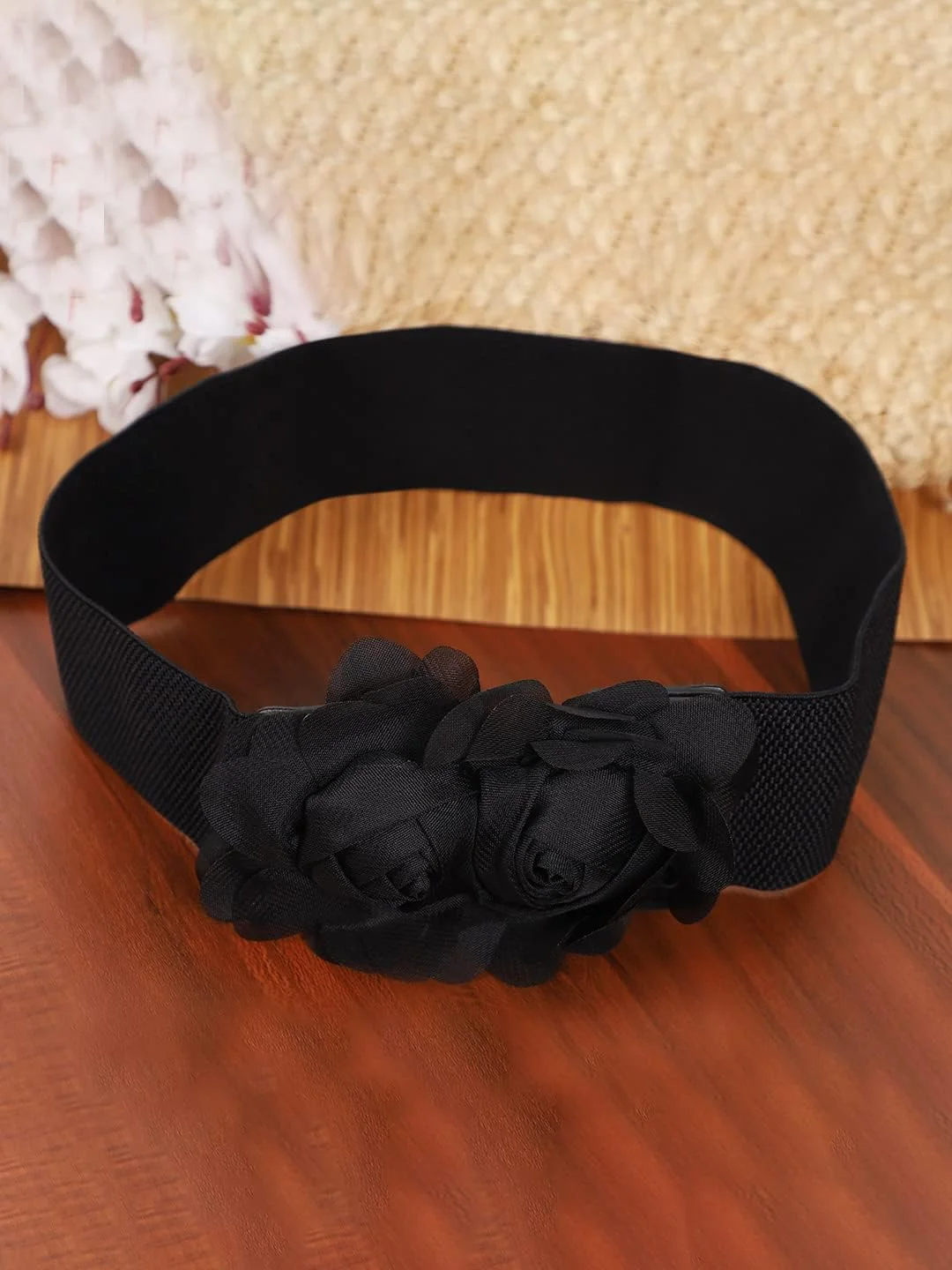 کمربند کمر قابل تنظیم الهام گرفته از افراد مشهور YouBella Jewellery برای زنان/دختران (YB_Belt_65) (مشکی)، بزرگ، فلز غیر قیمتی، بدون سنگ قیمتی کمربند کمر قابل تنظیم الهام گرفته از افراد مشهور YouBella Jewellery برای زنان/دختران (YB_Belt_65) (مشکی)، بزرگ، فلز غیر قیمتی، بدون سنگ قیمتی
