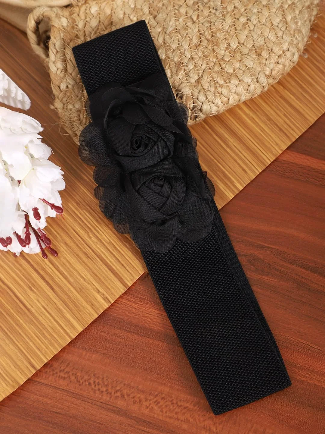 کمربند کمر قابل تنظیم الهام گرفته از افراد مشهور YouBella Jewellery برای زنان/دختران (YB_Belt_65) (مشکی)، بزرگ، فلز غیر قیمتی، بدون سنگ قیمتی کمربند کمر قابل تنظیم الهام گرفته از افراد مشهور YouBella Jewellery برای زنان/دختران (YB_Belt_65) (مشکی)، بزرگ، فلز غیر قیمتی، بدون سنگ قیمتی