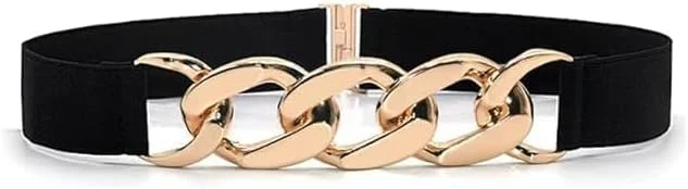 یوتبلا جواهرات کمربند کمر قابل تنظیم الهام گرفته از افراد مشهور برای زنان/دختران (YB_Belt_63) (مشکی) یوتبلا جواهرات کمربند کمر قابل تنظیم الهام گرفته از افراد مشهور برای زنان/دختران (YB_Belt_63) (مشکی)