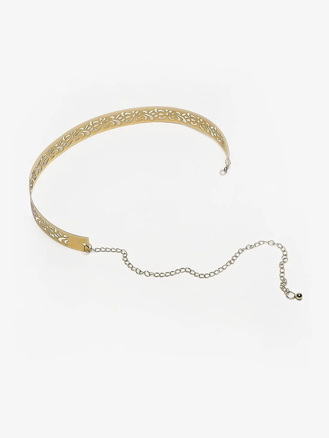 یوتبلا جواهرات الهام گرفته از افراد مشهور کمربند کمر قابل تنظیم کمربند شکم با روکش طلا برای زنان (طلایی) (Yb_Belt_2) یوتبلا جواهرات الهام گرفته از افراد مشهور کمربند کمر قابل تنظیم کمربند شکم با روکش طلا برای زنان (طلایی) (Yb_Belt_2)