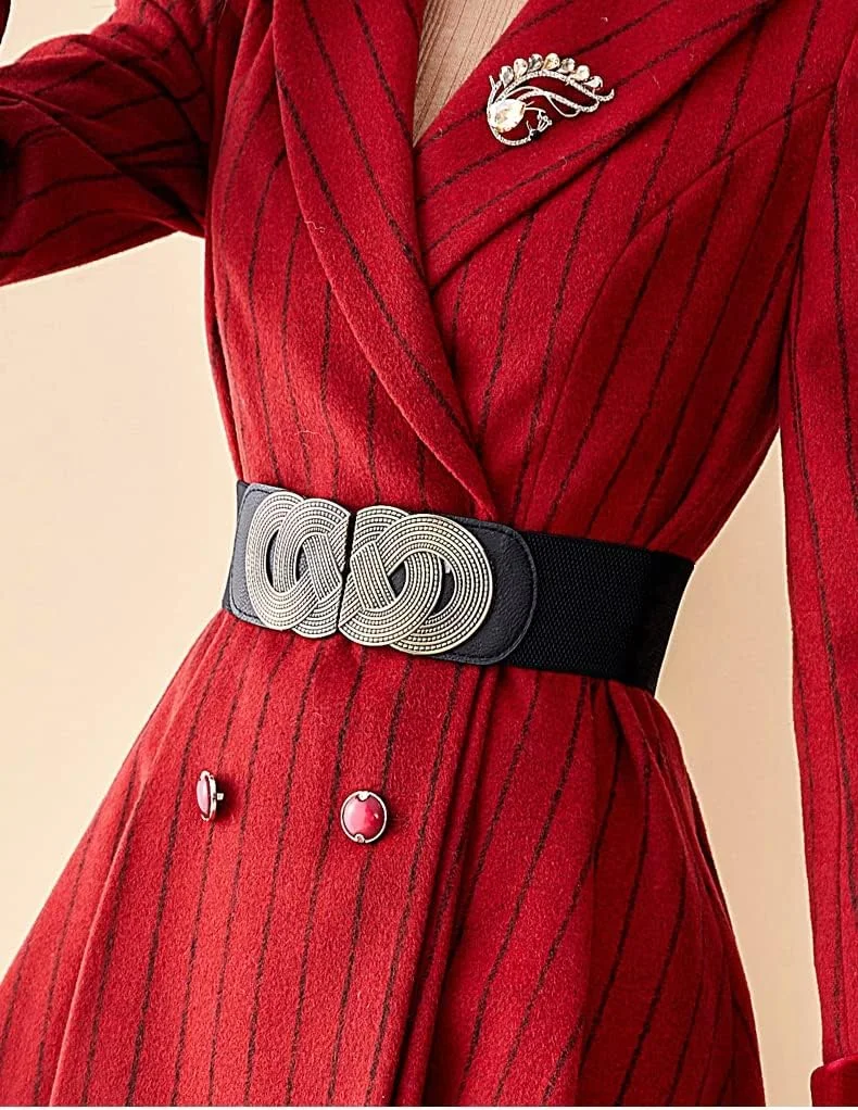 یوتبلا جواهرات کمربند کمر قابل تنظیم الهام گرفته از افراد مشهور برای زنان/دختران (YB_Belt_64) (مشکی) یوتبلا جواهرات کمربند کمر قابل تنظیم الهام گرفته از افراد مشهور برای زنان/دختران (YB_Belt_64) (مشکی)