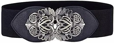 یوتبلا جواهرات کمربند کمر قابل تنظیم الهام گرفته از افراد مشهور برای زنان/دختران (YB_Belt_20) (مشکی) یوتبلا جواهرات کمربند کمر قابل تنظیم الهام گرفته از افراد مشهور برای زنان/دختران (YB_Belt_20) (مشکی)