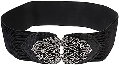 یوتبلا جواهرات کمربند کمر قابل تنظیم الهام گرفته از افراد مشهور برای زنان/دختران (YB_Belt_20) (مشکی) یوتبلا جواهرات کمربند کمر قابل تنظیم الهام گرفته از افراد مشهور برای زنان/دختران (YB_Belt_20) (مشکی)