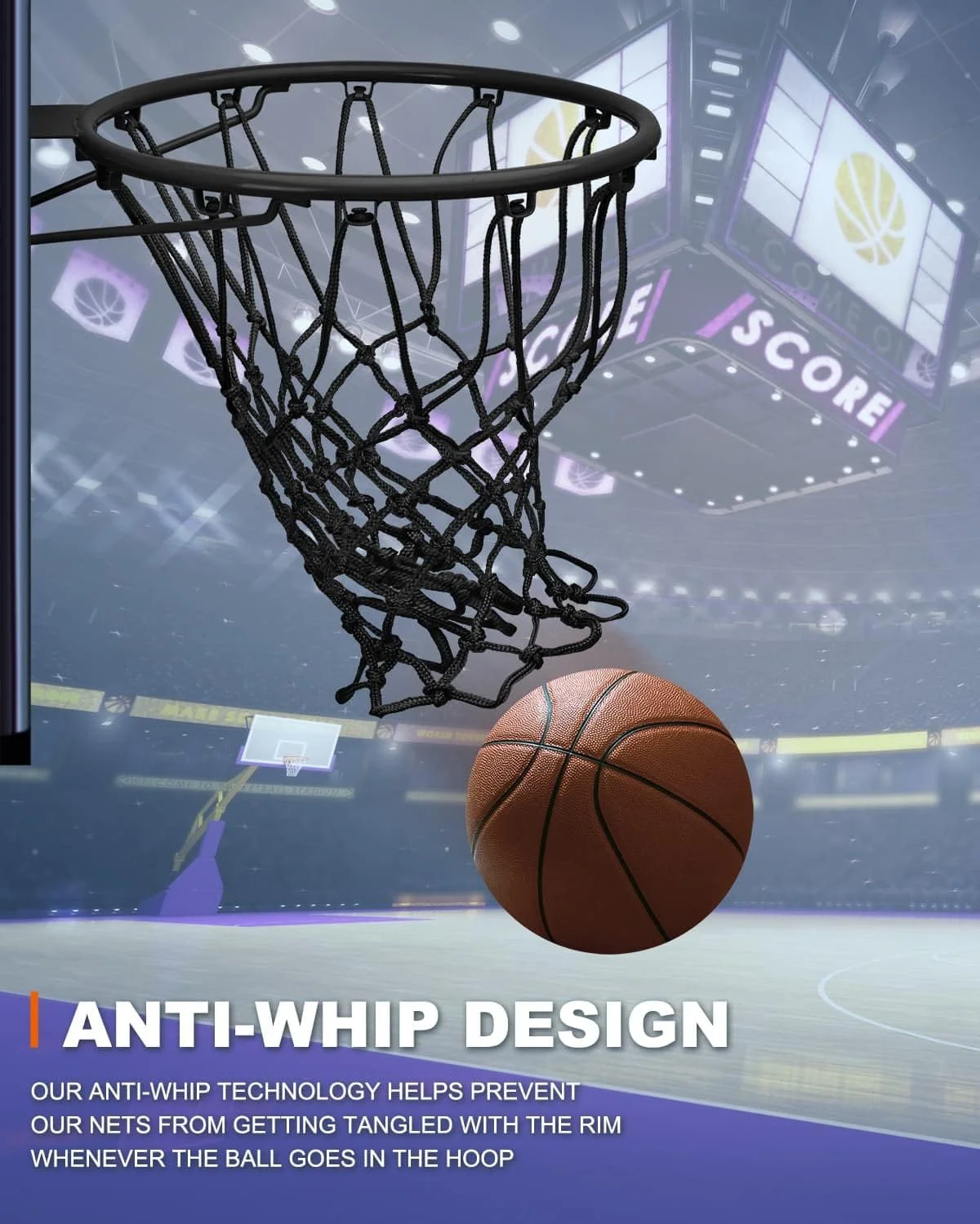 تور بسکتبال جایگزین XXXYYY، کیفیت حرفه ای زمین بازی 2023، مناسب برای حلقه های استاندارد فضای باز و سرپوشیده، مقاوم در برابر تمام شرایط آب و هوایی و ضد گره خوردگی تور بسکتبال جایگزین XXXYYY، کیفیت حرفه ای زمین بازی 2023، مناسب برای حلقه های استاندارد فضای باز و سرپوشیده، مقاوم در برابر تمام شرایط آب و هوایی و ضد گره خوردگی