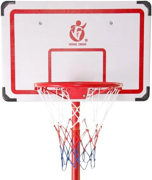 مجموعه حلقه و پایه بسکتبال TechPlus، بازی ورزشی سرگرم کننده قابل تنظیم ارتفاع برای کودکان، پایه بسکتبال چرخ دار مناسب کودکان و بزرگسالان برای فضای باز مجموعه حلقه و پایه بسکتبال TechPlus، بازی ورزشی سرگرم کننده قابل تنظیم ارتفاع برای کودکان، پایه بسکتبال چرخ دار مناسب کودکان و بزرگسالان برای فضای باز