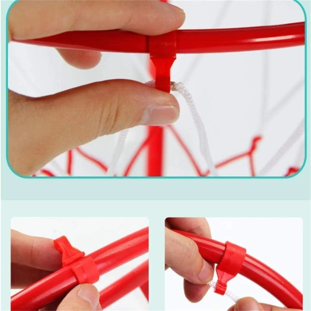 مجموعه بسکتبال SONGYU - تخته بسکتبال، تور بسکتبال، حلقه بسکتبال کودکان به همراه توپ، مجموعه بازی ورزشی کودک، ریباندهای استاندارد، پایه بسکتبال 45.5x29.5 سانتی متر مجموعه بسکتبال SONGYU - تخته بسکتبال، تور بسکتبال، حلقه بسکتبال کودکان به همراه توپ، مجموعه بازی ورزشی کودک، ریباندهای استاندارد، پایه بسکتبال 45.5x29.5 سانتی متر