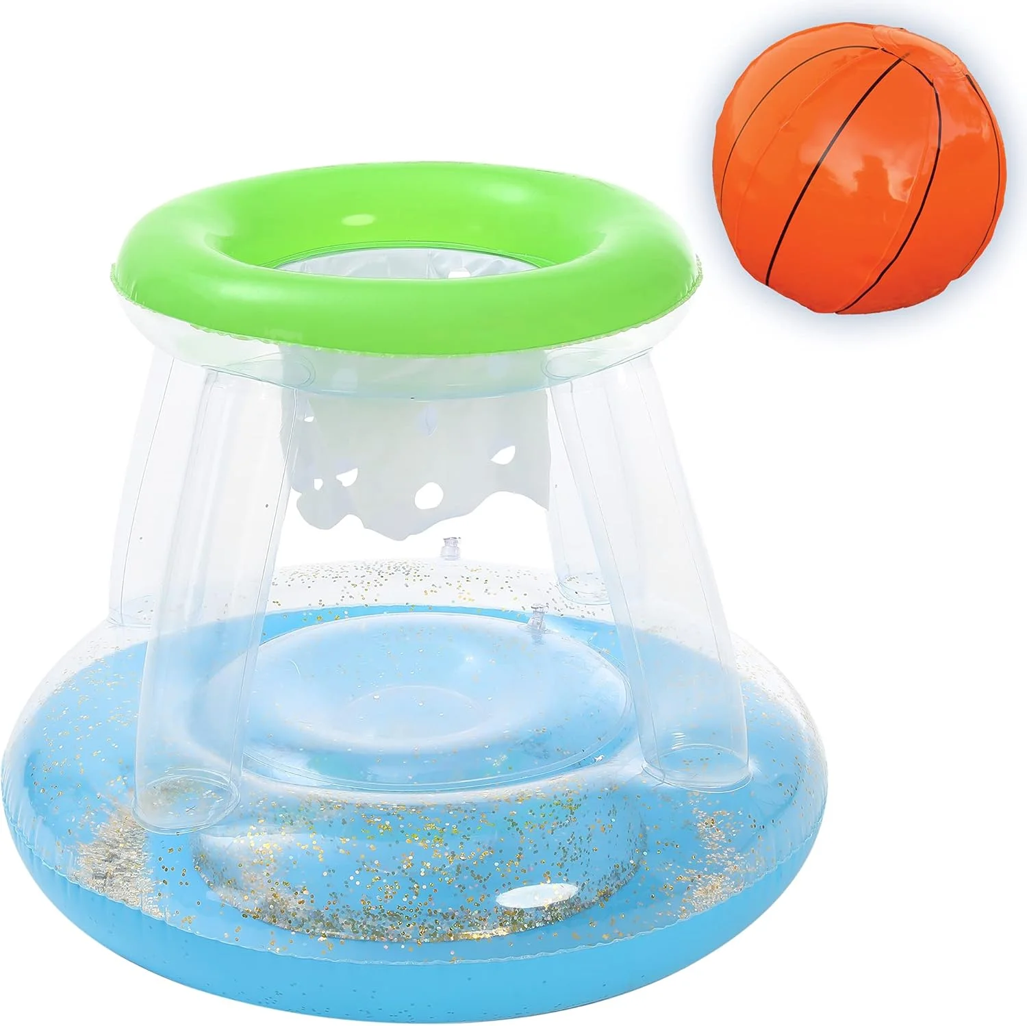 تور والیبال بادی و حلقه های بسکتبال Sloosh برای کودکان و بزرگسالان، مجموعه شناور استخر اکلیلی، اسباب بازی بازی استخر شنا، شناورهای تابستانی، زمین والیبال (266x71x89 سانتی متر)|بسکتبال (68x58x68 سانتی متر)، سبز تور والیبال بادی و حلقه های بسکتبال Sloosh برای کودکان و بزرگسالان، مجموعه شناور استخر اکلیلی، اسباب بازی بازی استخر شنا، شناورهای تابستانی، زمین والیبال (266x71x89 سانتی متر)|بسکتبال (68x58x68 سانتی متر)، سبز