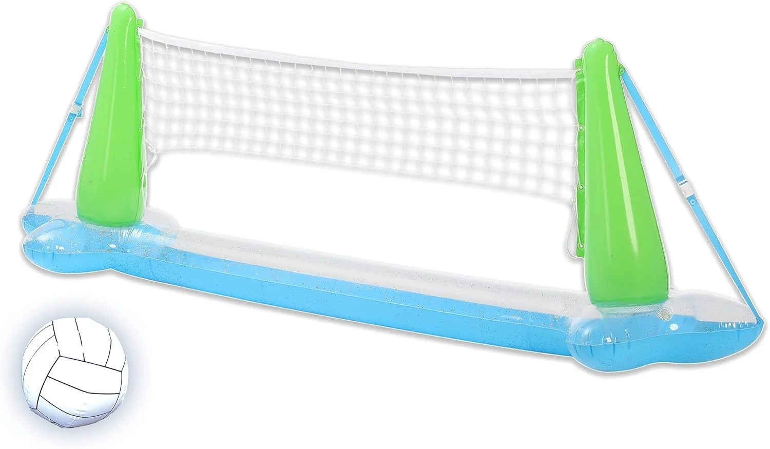 تور والیبال بادی و حلقه های بسکتبال Sloosh برای کودکان و بزرگسالان، مجموعه شناور استخر اکلیلی، اسباب بازی بازی استخر شنا، شناورهای تابستانی، زمین والیبال (266x71x89 سانتی متر)|بسکتبال (68x58x68 سانتی متر)، سبز تور والیبال بادی و حلقه های بسکتبال Sloosh برای کودکان و بزرگسالان، مجموعه شناور استخر اکلیلی، اسباب بازی بازی استخر شنا، شناورهای تابستانی، زمین والیبال (266x71x89 سانتی متر)|بسکتبال (68x58x68 سانتی متر)، سبز