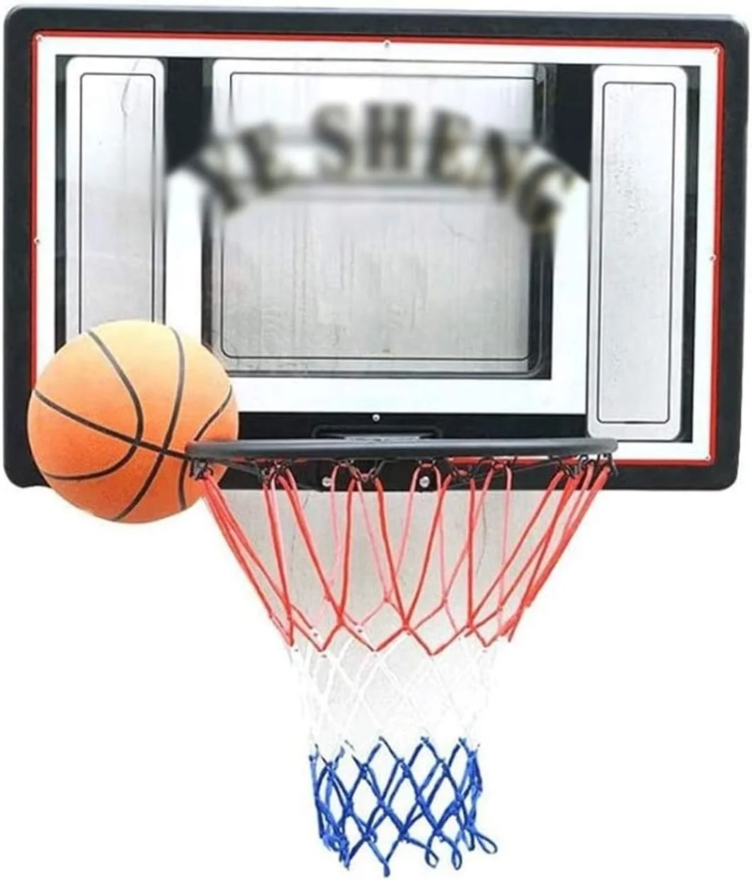 تخته بسکتبال دیواری SMLZV، حلقه بسکتبال فضای باز/داخلی، تخته پشتی شفاف برای نوجوانان، ست تور آویز، ورزش در فضای باز (90x60 سانتی متر) تخته بسکتبال دیواری SMLZV، حلقه بسکتبال فضای باز/داخلی، تخته پشتی شفاف برای نوجوانان، ست تور آویز، ورزش در فضای باز (90x60 سانتی متر)