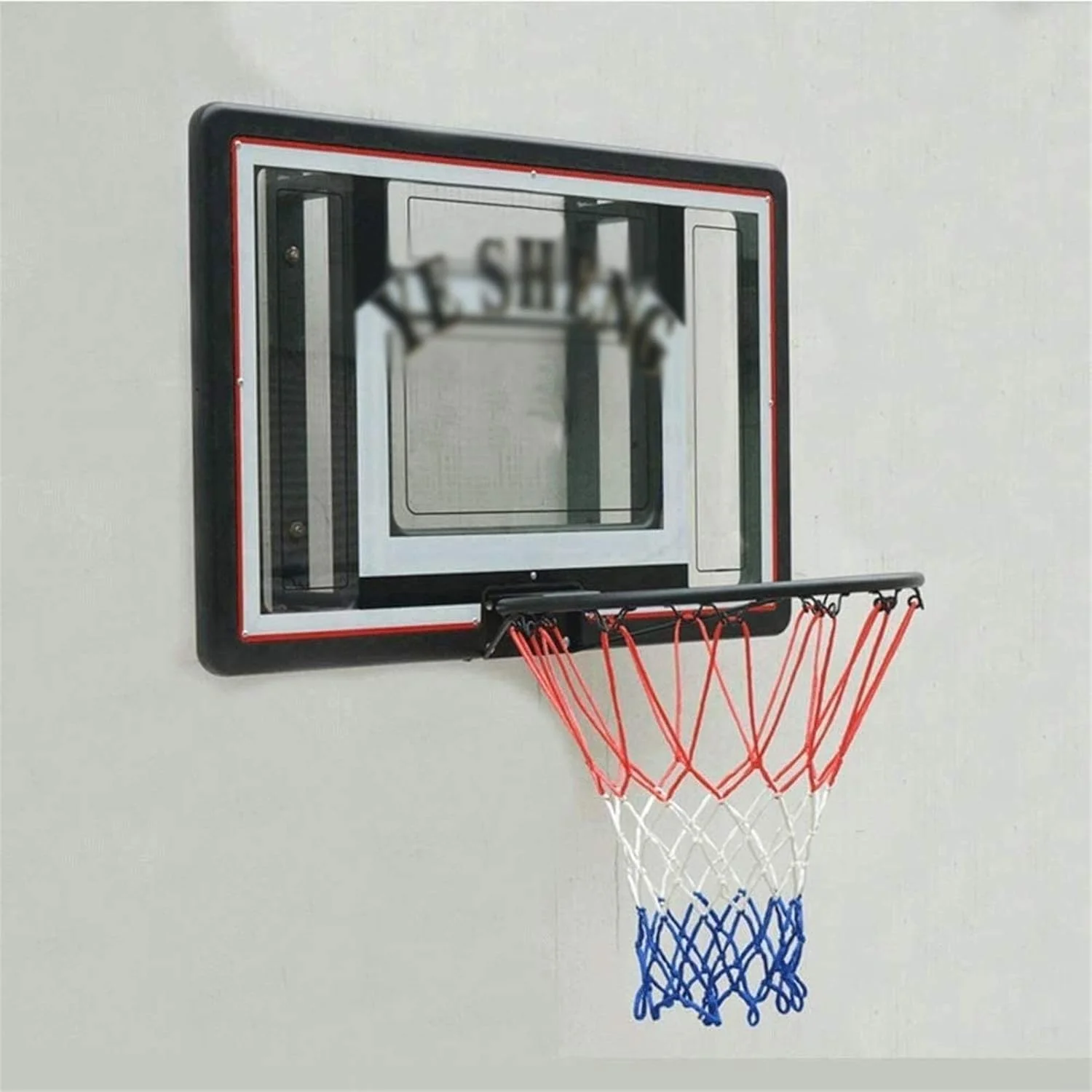 تخته بسکتبال دیواری SMLZV، حلقه بسکتبال فضای باز/داخلی، تخته پشتی شفاف برای نوجوانان، ست تور آویز، ورزش در فضای باز (90x60 سانتی متر) تخته بسکتبال دیواری SMLZV، حلقه بسکتبال فضای باز/داخلی، تخته پشتی شفاف برای نوجوانان، ست تور آویز، ورزش در فضای باز (90x60 سانتی متر)