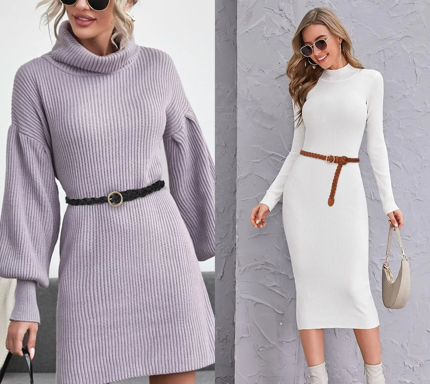 ست 3 عددی کمربند زنانه کشی رترو برای لباس، کمربند باریک و نازک مد روز، کمربند چرمی بافته زنانه، کمربند بافته باریک برای شلوار جین، شلوار، لباس، تزئین لباس عروسی، سایز آزاد