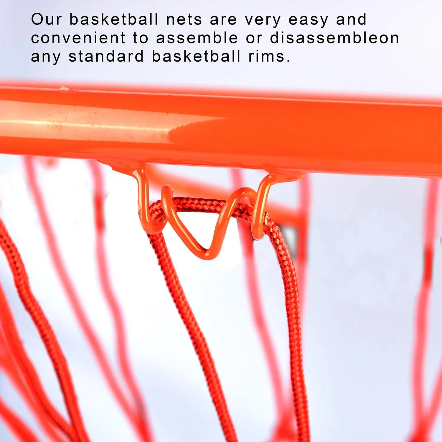 سیونکه، 2 عدد تور بسکتبال، تور جایگزین بسکتبال نایلونی، 12 سوراخ، تور حلقه بسکتبال استاندارد برای تمرینات ورزشی در فضای باز سیونکه، 2 عدد تور بسکتبال، تور جایگزین بسکتبال نایلونی، 12 سوراخ، تور حلقه بسکتبال استاندارد برای تمرینات ورزشی در فضای باز