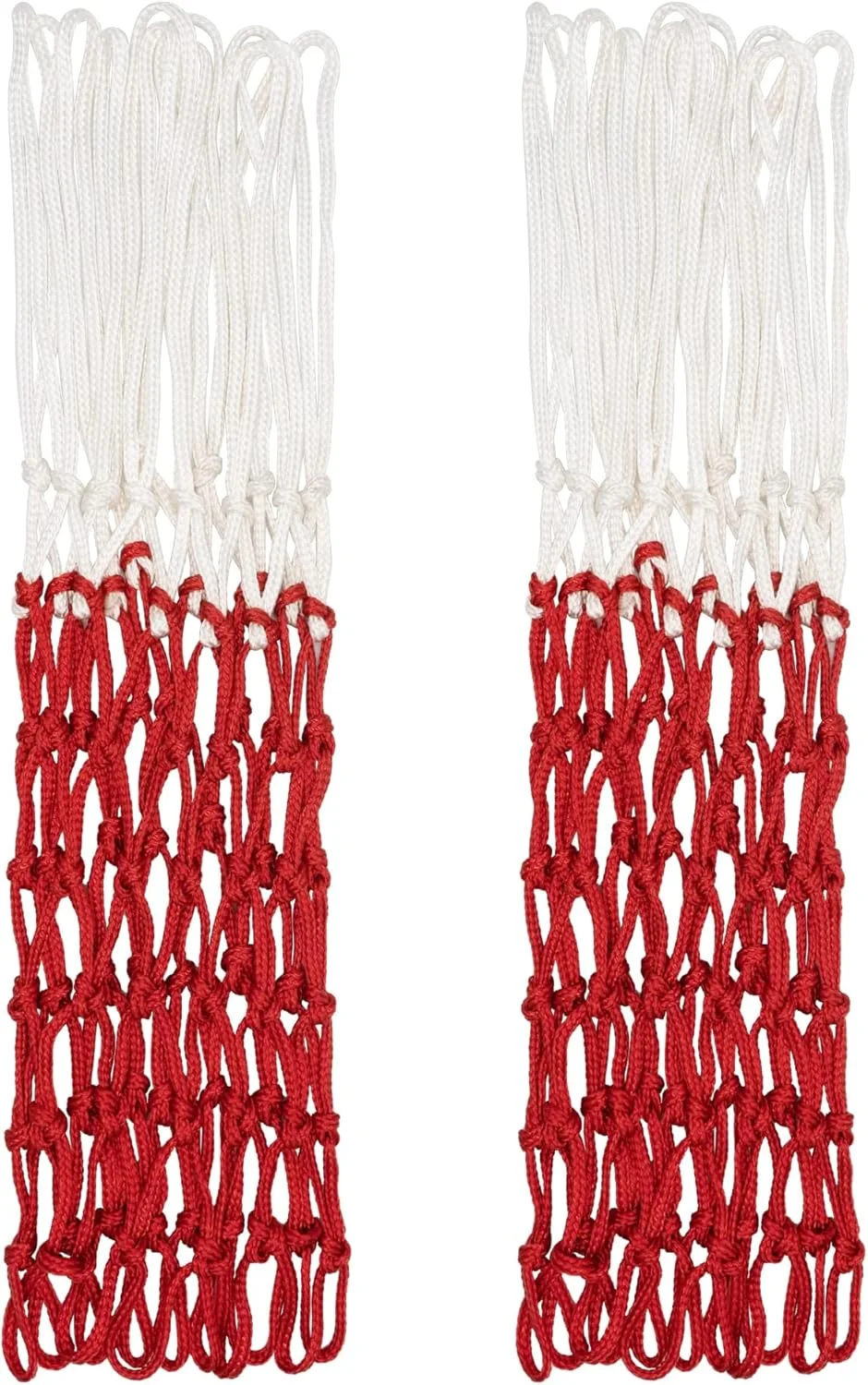 ست توری بسکتبال سانانگ، سایز استاندارد، مناسب برای استفاده در فضای باز و داخل سالن، توری بسکتبال دو رنگ سفید و قرمز (دو عدد) ست توری بسکتبال سانانگ، سایز استاندارد، مناسب برای استفاده در فضای باز و داخل سالن، توری بسکتبال دو رنگ سفید و قرمز (دو عدد)