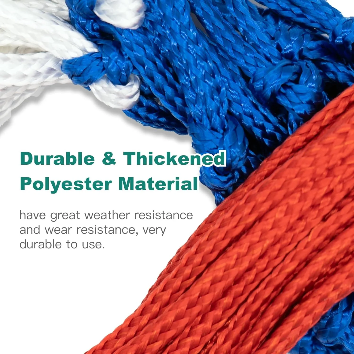 تور بسکتبال سه رنگ سانانگ، 12 حلقه 7 گره جایگزین تور بسکتبال پلی استر، تور توری بسکتبال ضد شلاق برای استفاده در فضای داخلی و خارجی، مجموعه 2 عددی تور بسکتبال سه رنگ سانانگ، 12 حلقه 7 گره جایگزین تور بسکتبال پلی استر، تور توری بسکتبال ضد شلاق برای استفاده در فضای داخلی و خارجی، مجموعه 2 عددی