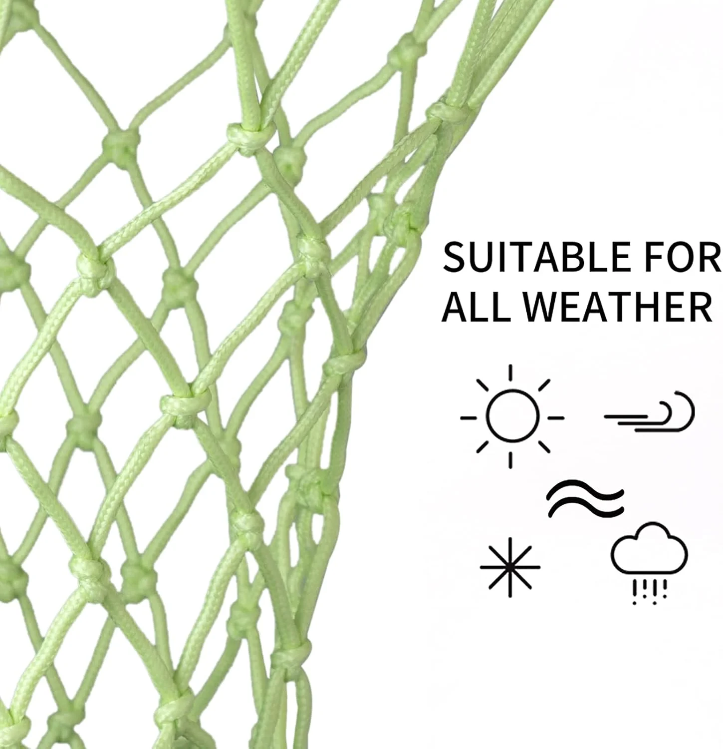 تور بسکتبال فلورسنت سانانگ، تور بسکتبال شبتاب با 12 حلقه و 6 گره، مقاوم در برابر تمام شرایط آب و هوایی، جایگزین تور بسکتبال درخشان برای داخل و خارج از خانه، مجموعه 2 عددی تور بسکتبال فلورسنت سانانگ، تور بسکتبال شبتاب با 12 حلقه و 6 گره، مقاوم در برابر تمام شرایط آب و هوایی، جایگزین تور بسکتبال درخشان برای داخل و خارج از خانه، مجموعه 2 عددی