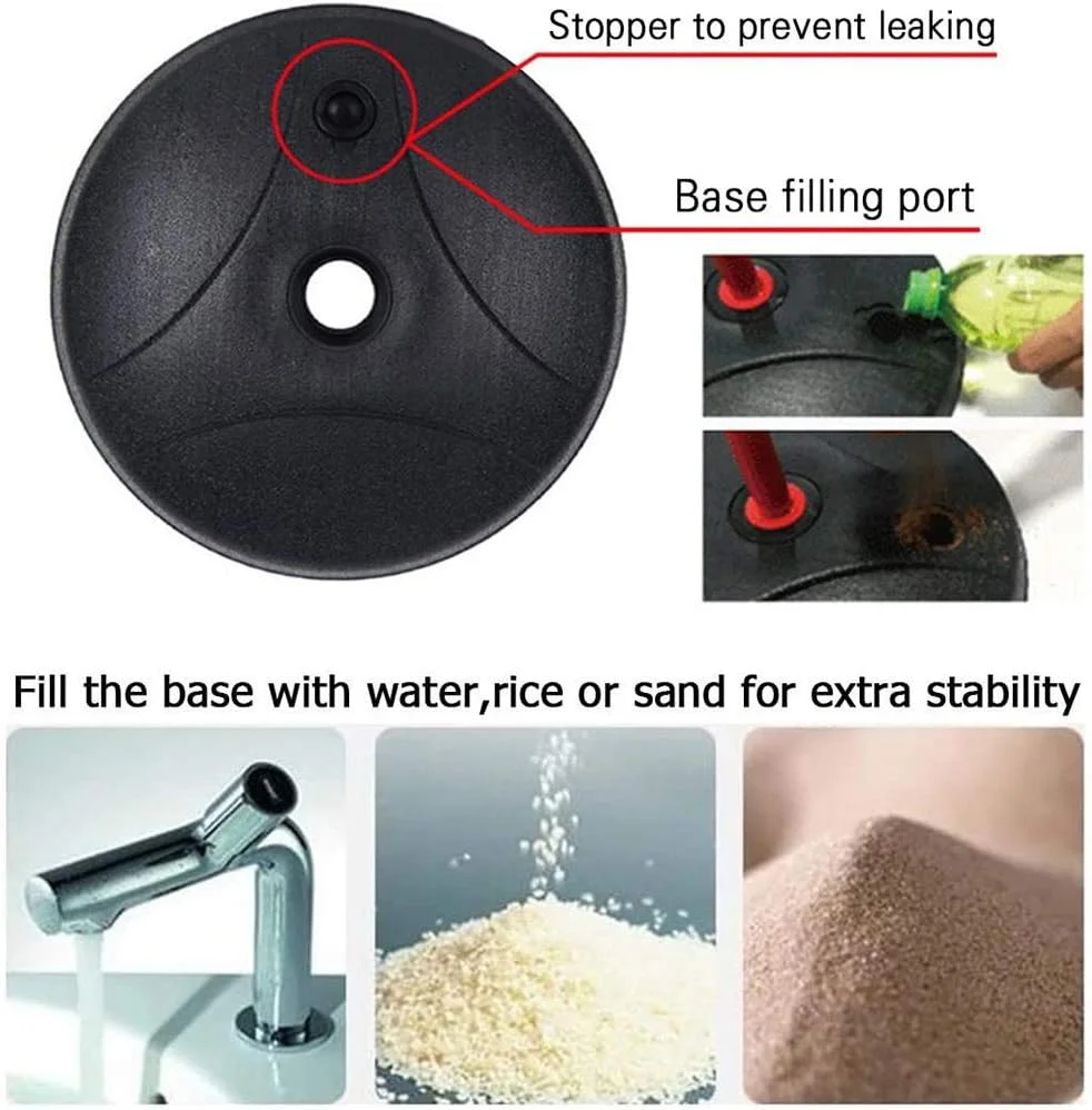 ست بسکتبال قابل حمل کودکان، پایه بسکتبال کودکان با تور و توپ، ست بازی ورزشی قابل تنظیم برای فضای باز و داخل خانه برای کودکان 3 ساله و نوزاد، هدیه ورزشی ست بسکتبال قابل حمل کودکان، پایه بسکتبال کودکان با تور و توپ، ست بازی ورزشی قابل تنظیم برای فضای باز و داخل خانه برای کودکان 3 ساله و نوزاد، هدیه ورزشی