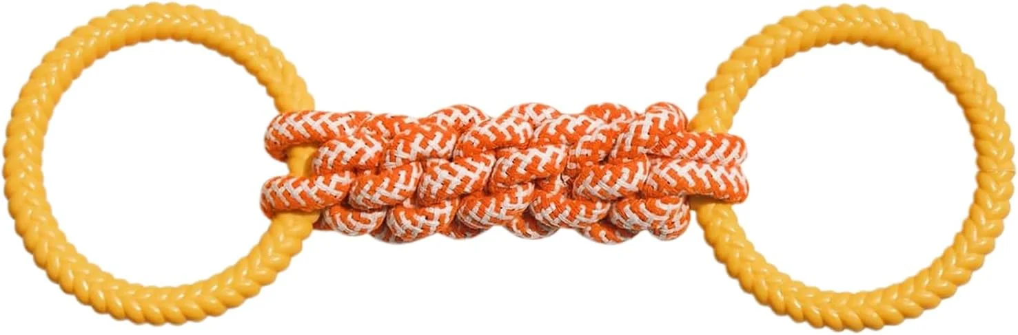 Rope Dog Toys,Aggressive Dog Tug of War Toys - Puppy Teeth Grinding Chewing Supplies for Playtime Yard Lawn Backyard Garden Park Apartment Living Room Bedroom Patio Beach Study Rope Dog Toys,Aggressive Dog Tug of War Toys - Puppy Teeth Grinding Chewing Supplies for Playtime Yard Lawn Backyard Garden Park Apartment Living Room Bedroom Patio Beach Study