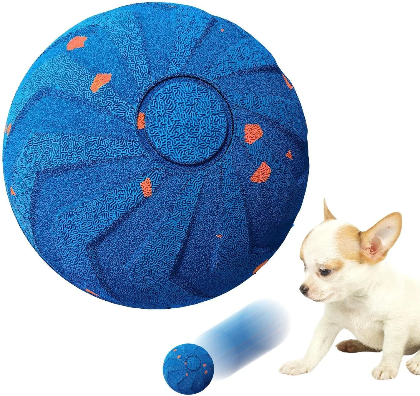Interactive Dog Ball - Smart Moving Dog Interactive Toys,Automatic Bouncing Ball, USB Rechargeable Pet Toy for Front Door Garage Garden Living Room Lawn Patio Park Indoor Outdoor Play Interactive Dog Ball - Smart Moving Dog Interactive Toys,Automatic Bouncing Ball, USB Rechargeable Pet Toy for Front Door Garage Garden Living Room Lawn Patio Park Indoor Outdoor Play