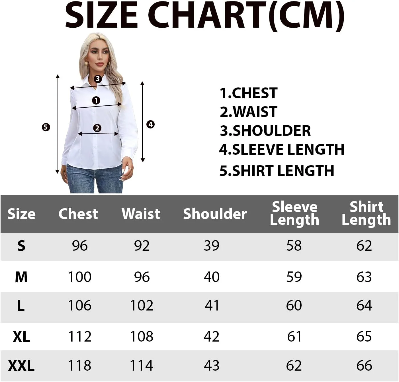 بلوز و شومیز زنانه دکمه دار آستین بلند مناسب کار، اداره و جلسات رسمی - سفید بلوز و شومیز زنانه دکمه دار آستین بلند مناسب کار، اداره و جلسات رسمی - سفید