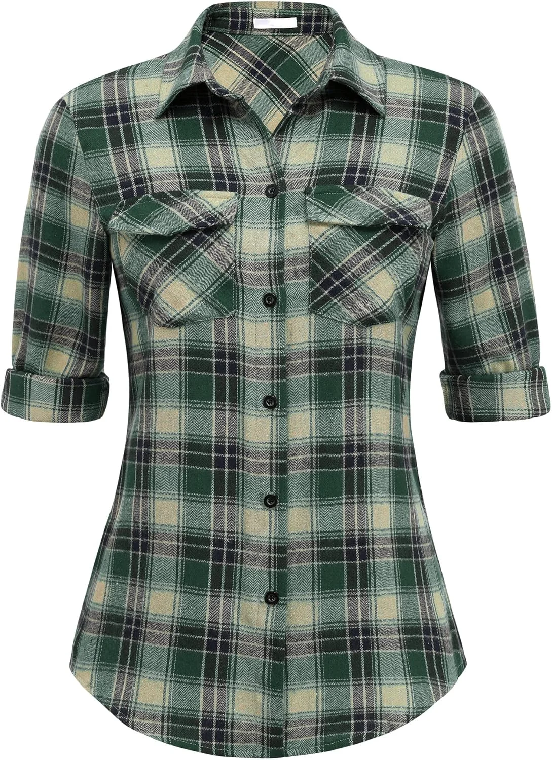 یونیبل بلوز زنانه طرح چهارخانه آستین بلند، بلوز با طرح لباس سنتی آلمانی Oktoberfest، ژاکت پیراهن چهارخانه، بلوز پیراهن نخی، تاپ های پیراهن چوبی Faller، تاپ های غیر رسمی یقه هفت