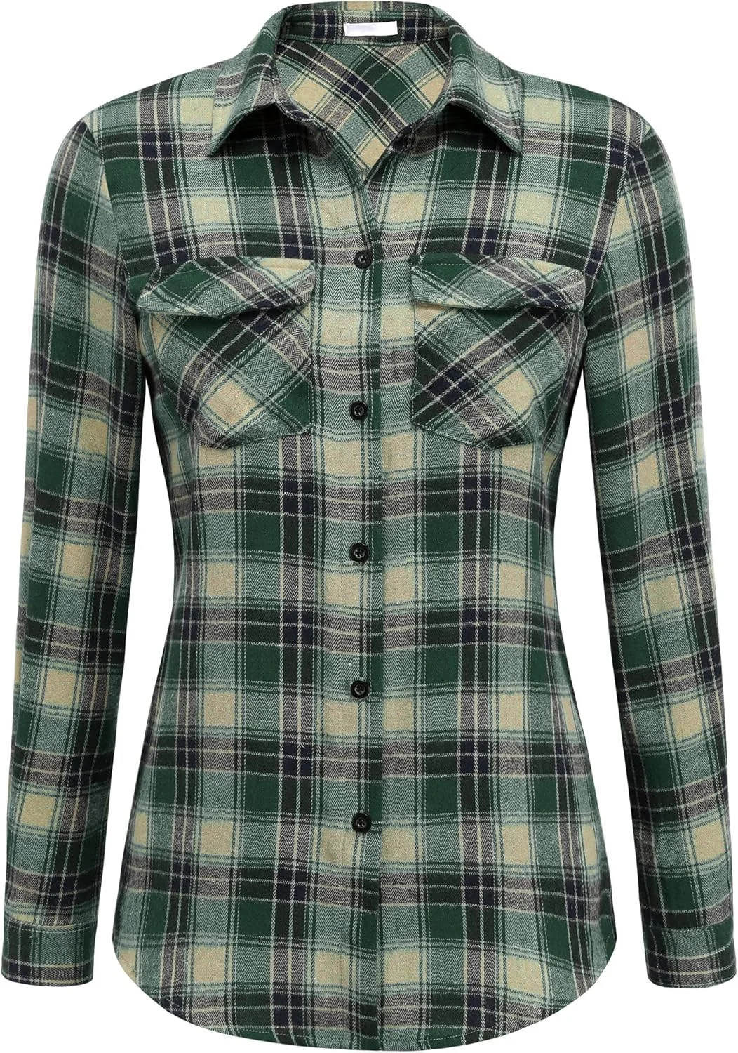 یونیبل بلوز زنانه طرح چهارخانه آستین بلند، بلوز با طرح لباس سنتی آلمانی Oktoberfest، ژاکت پیراهن چهارخانه، بلوز پیراهن نخی، تاپ های پیراهن چوبی Faller، تاپ های غیر رسمی یقه هفت